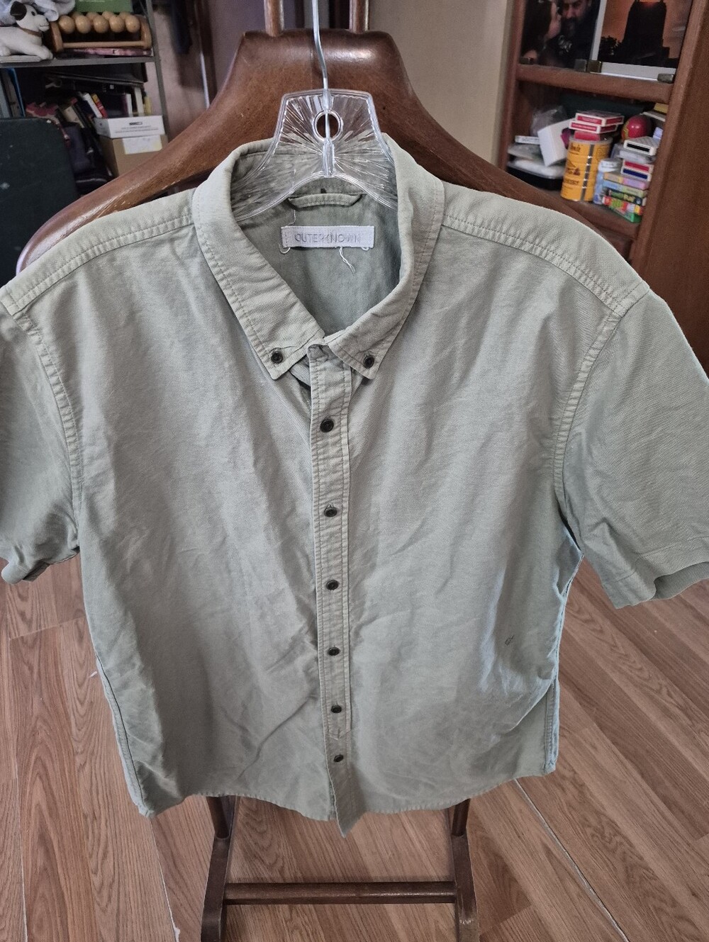 Outerknown Short Sleeve Button-Down Shirt - Picture 8 of 9
